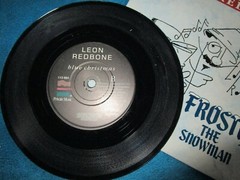 Leon Redbone ‎– Frosty The Snowman Private Music 113 884 Vinyl 7inch Single