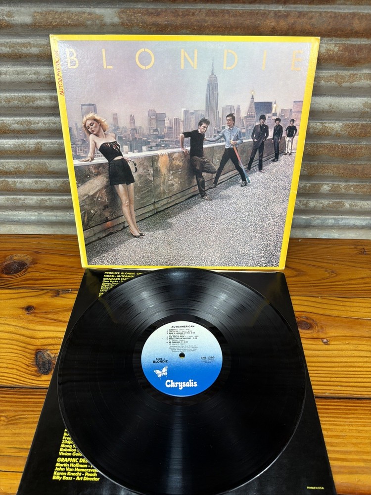 Blondie. Autoamerican Vinyl LP 1980 First Edition CHE 1290 Chrysalis Records