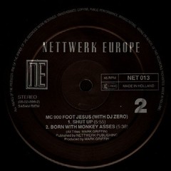 MC 900 Ft Jesus With DJ Zero – Too Bad / Shut Up (12″) (Near Mint (NM or M-)) –