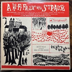 A Hi-fi Frolic With Strauss LP Anton Paulik Vienna State Opera VG+ VRS476 Bx18