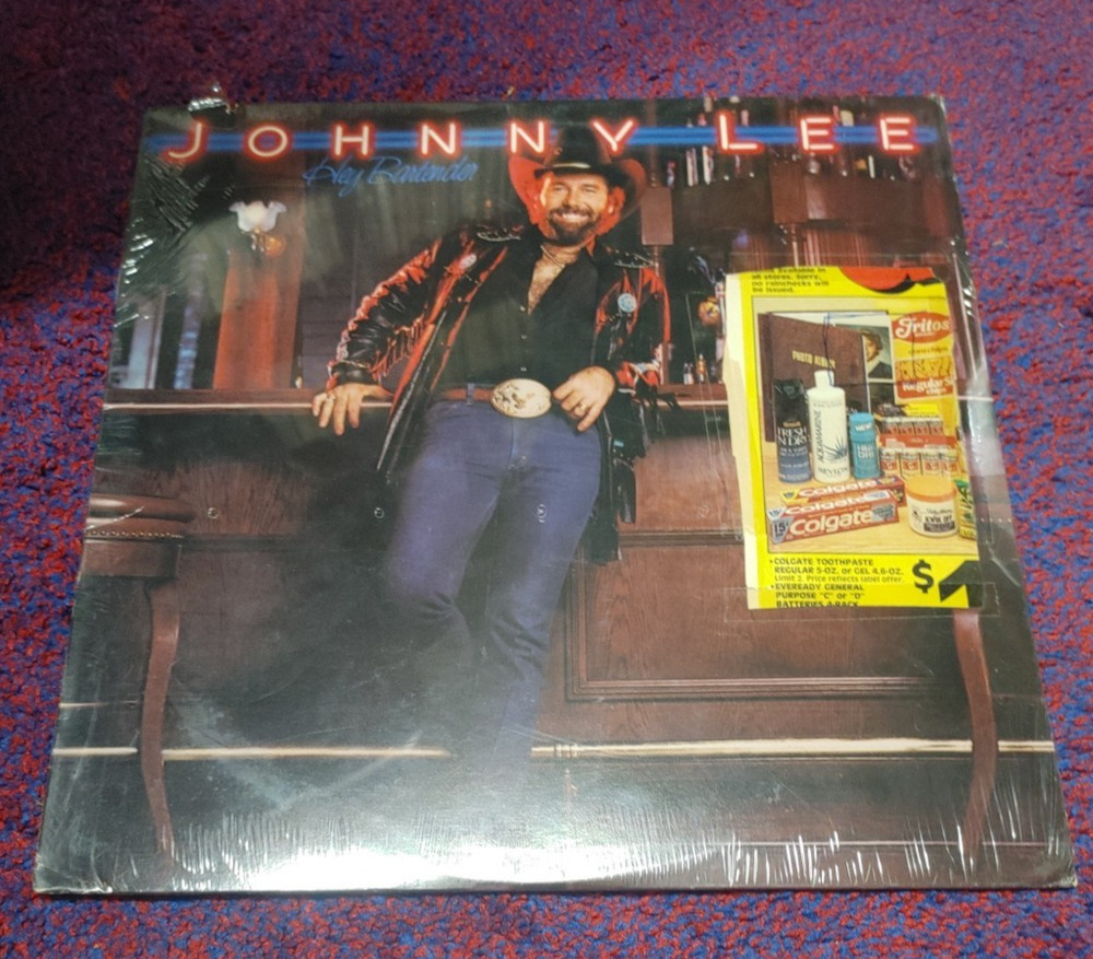 Hey Bartender by Johnny Lee (Vinyl LP, Warner Bros. 23889-1) Sealed/Cutout