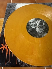 COLD WORLD “DEDICATED TO BABIES WHO CAME FEET FIRST” ORANGE VINYL LP LOCKIN OUT