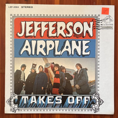 Jefferson Airplane Takes Off 1969 LP RCA Victor LSP 3584 ReIssue