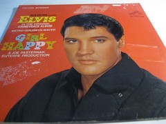 33 RPM Record – Elvis Presley – “GIRL HAPPY” – RCA Record –