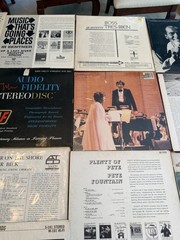 Lot Of 20 Vintage Vinyls Various jazz, folk, calypso, swing, classical – Desc