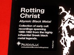 Rotting Christ: Abyssic Black Metal LP Vinyl Record 2022 Peaceville Recs EU NEW