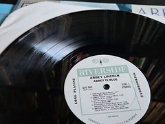 Abbey Lincoln ‎– Abbey Is Blue 1983 NM LP Album Reissue Jazz Hard Bop OJC-069