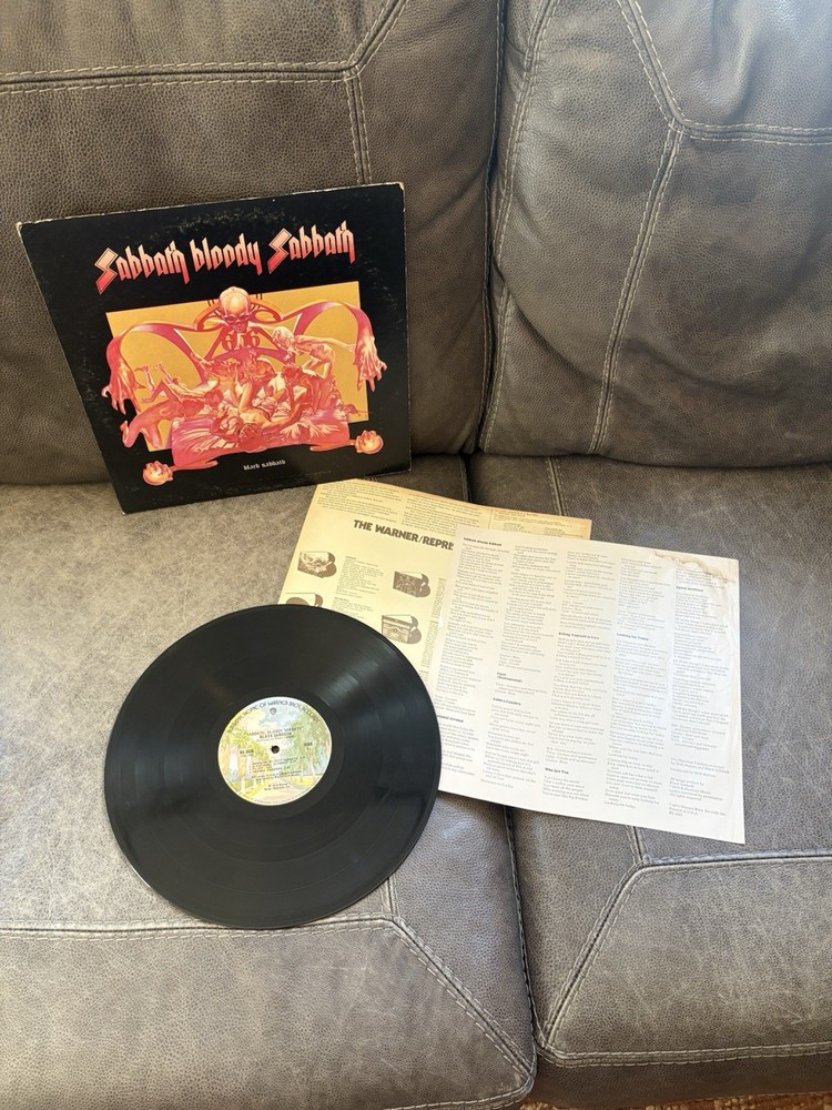 Black Sabbath Sabbath Bloody Sabbath 1st US Press BS 2695 Ozzy W Insert SVG/SVG
