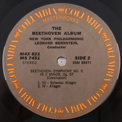 The Beethoven Album – Bernstein, Ormandy, Condie – 4x LP Record Box Set M4X 821