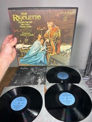 Verdi Rigoletto Cornell MacNeil Reri Grist Nicolai Gedda Opera House Rome Angel