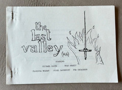 John Barry The Last Valley LP UK 1970 Probe orig soundtrack + rare booklet
