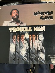 Marvin Gaye Trouble Man LP Vinyl Tamla 1972 T 322L Soundtrack