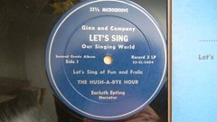 Ginn & Co.2-Record Set LET’S SING of Fun & Frolic Our Singing World 10″33rpm 50s