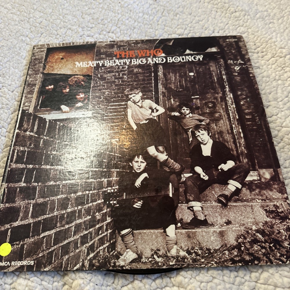 The Who Meaty Beaty Big and Bouncy Vinyl LP MCA-3025 Gatefold Classic Rock