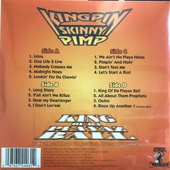KINGPIN SKINNY PIMP – King of Da Playaz Ball (Factory Sealed Orange Crush Vinyl)