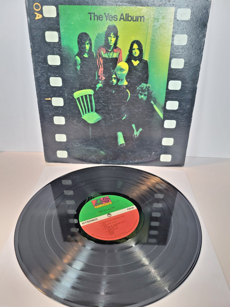 Yes The Yes Album 1971 Atlantic Presswell Gatefold 12″ LP vinyl record
