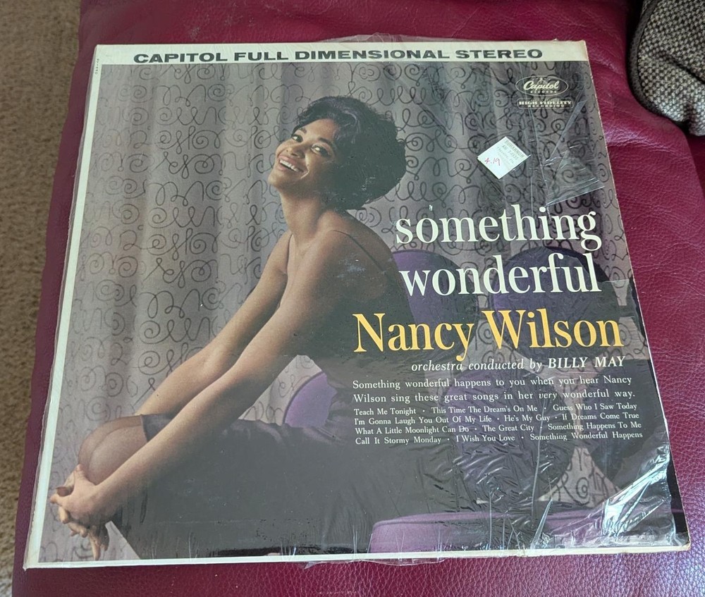 Nancy Wilson “Something Wonderful” Vinyl LP 1960 Capitol Records ST-1440 Stereo