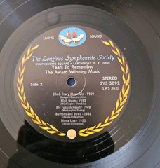 3 Viny ~ 2 LPs ~ The Longines Symphonette Society Presents The Years To Remember