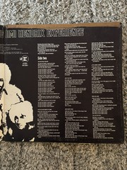 The Jimi Hendrix Experience Axis Bold As Love 1970 Reprise RS-6281 2 TONE BOAT