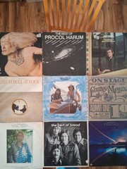 Rock, & Light Rock, Vinyl Records, 1960’s/1970’s. Lot of 53.