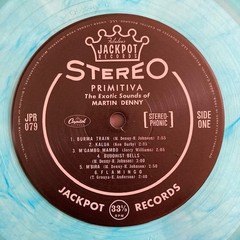 Martin Denny – Primitiva (Blue Translucent Swirl Vinyl) – JAZZ *NEW/COLOR*