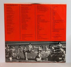 BON JOVI “SLIPPERY WHEN WET” 1986 LP Vinyl Record Heavy Metal Hype Sticker