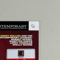 Sonny Rollins – And The Contemporary Leaders Acoustic Sounds 180 Gram Vinyl NEW