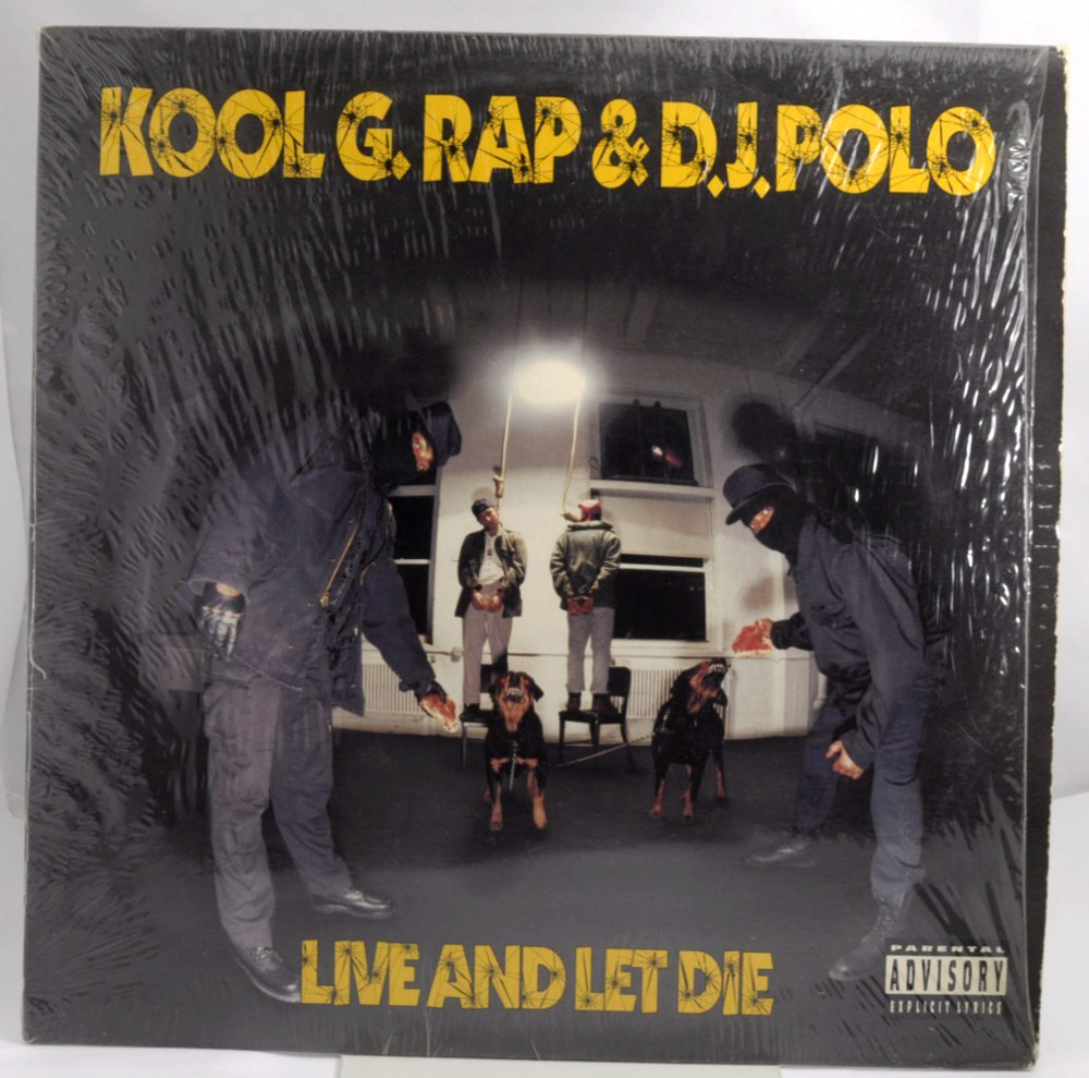 Kool G. Rap & D.J. Polo – Live And Let Die 1992 Us Orig (1LP/Vg+/Vg++)”341