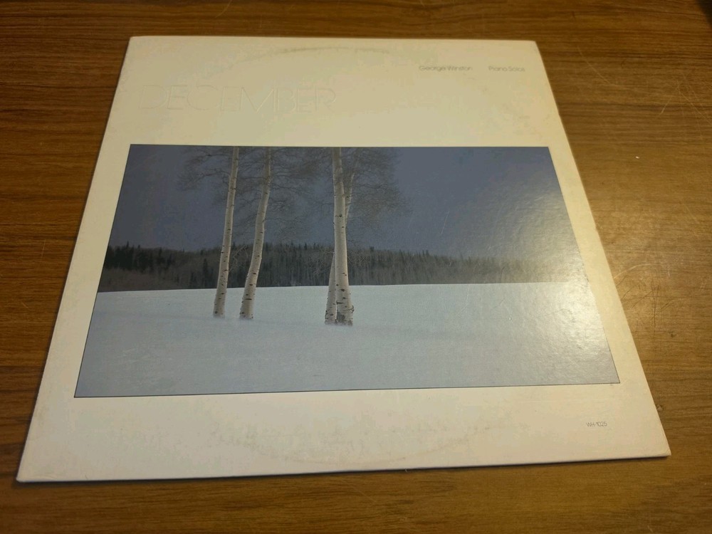 George Winston – December – 1986- Windham Hill NEAR MINT Original Vinyl Record