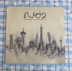 RJD2 Magnificent City Instrumentals Double LP Vinyl 2006 Rare Vintage Hip Hop