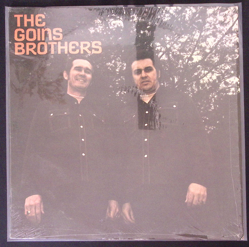 THE GOINS BROTHERS SELF TITLES REBEL RECORD MELVIN RAY SHRINK VINYL LP 135-58W