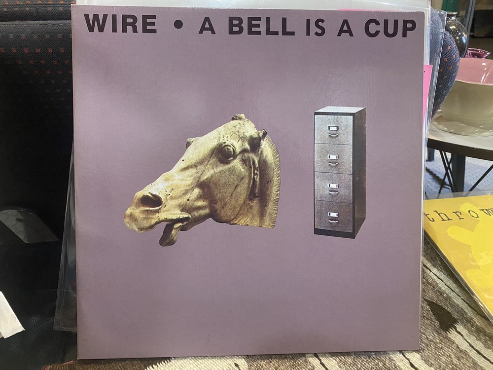 WIRE A BELL IS A CUP UNTIL IT IS STRUCK 1988 US 1ST PRESS NEW WAVE POST PUNK NM