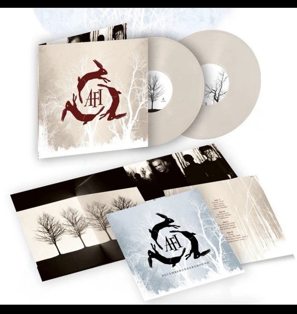 AFI – Decemberunderground IVC Edition Bone Color Vinyl 2LP – IN HAND