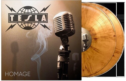 TESLA – Homage – NEW ORANGE MARBLE RECORD LP VINYL INDIE EXCLUSIVE