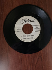 HEY BERNADINE/A REAL GOOD TIME /EDDIE CLEARWATER 1962 (COLLECTOR 45) (REDUCED!)