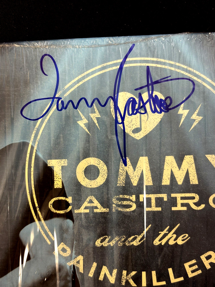 Tommy Castro – Closer To The Bone NEW Vinyl LP Blue Clear Vinyl SIGNED