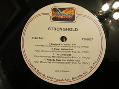 Stronghold – Fortress Rock – LP 1982 Tunesmith – Hard Rock, Christian