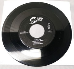 SO RARE 45 rpm rockabilly JOHNNY FAIRE Betcha I Getcha/I Fell 1958 Surf 5019 V++