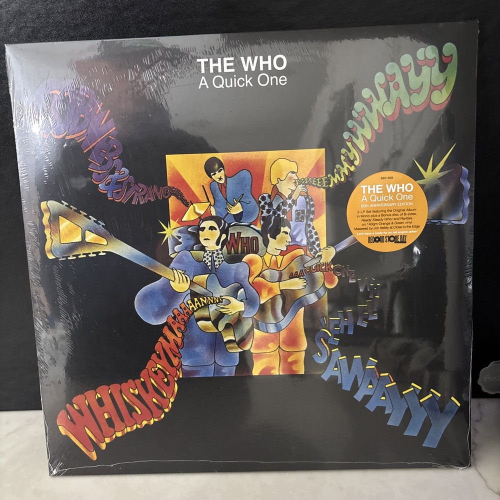 The Who A Quick One RSD 2026 2LP Orange Green Vinyl Sealed