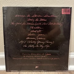 Michael Jackson Thriller Vinyl LP Album Open IN SHRINK Grammy Hype Sticker 1982