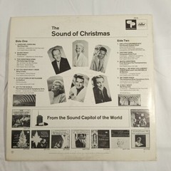 Lot of 4 Compilation Holiday Christmas 33 rpm Vinyl Records Various Artists