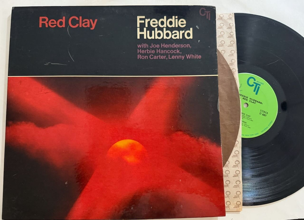 Freedie Hubbard LP “Red Clay” CTI 6001 Joe Henderson ~ Van Gelder 1970 1st Press