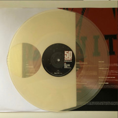 50 Cent – Get Rich Or Die Tryin (vinyl) Interscope 2xLP clear vinyl NEW rare!