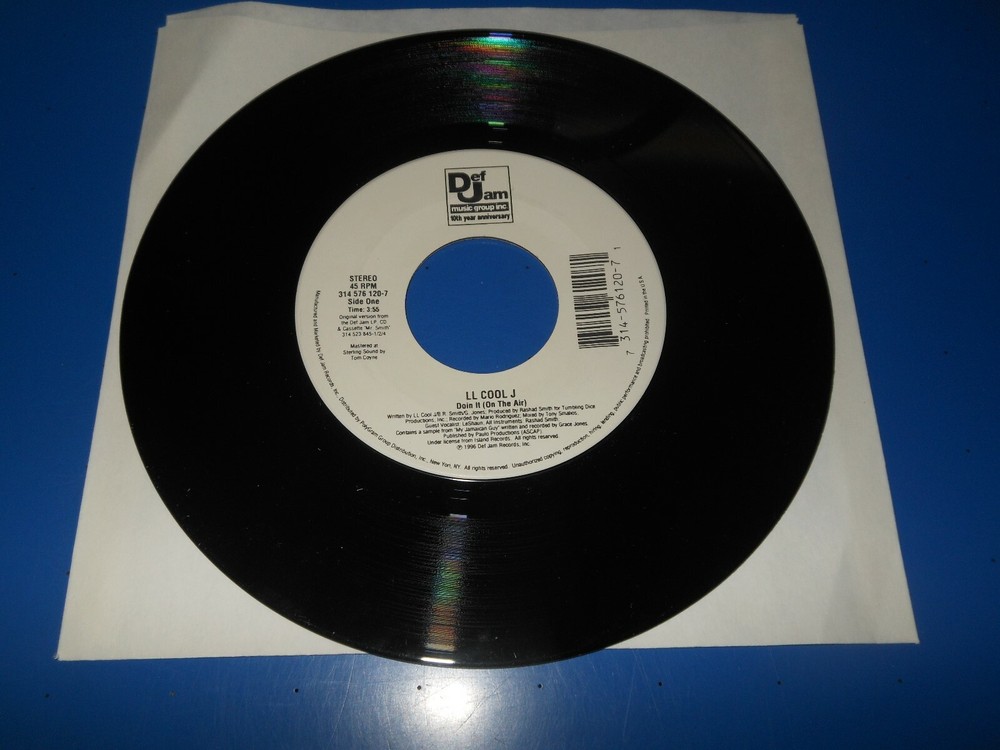 Rare 90’s 45 RPM LL COOL J On Def Jam Records / Doin It