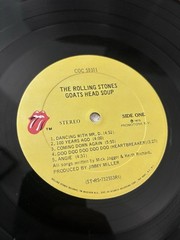 The Rolling Stones – Goats Head Soup Vinyl LP – 1973 – w/ Poster – COC 59101