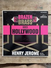 Decca DL-74085 Henry Jerome And His Orchestra – Brazen Brass Goes Hollywood 1961