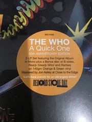 The Who A Quick One Polydor 2020 Rock Sealed Black Vinyl LP