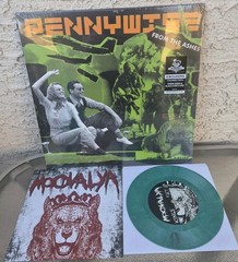 Pennywise Colored Vinyl Lp “From The Ashes” & Moovalya Colored 7-inch Vinyl