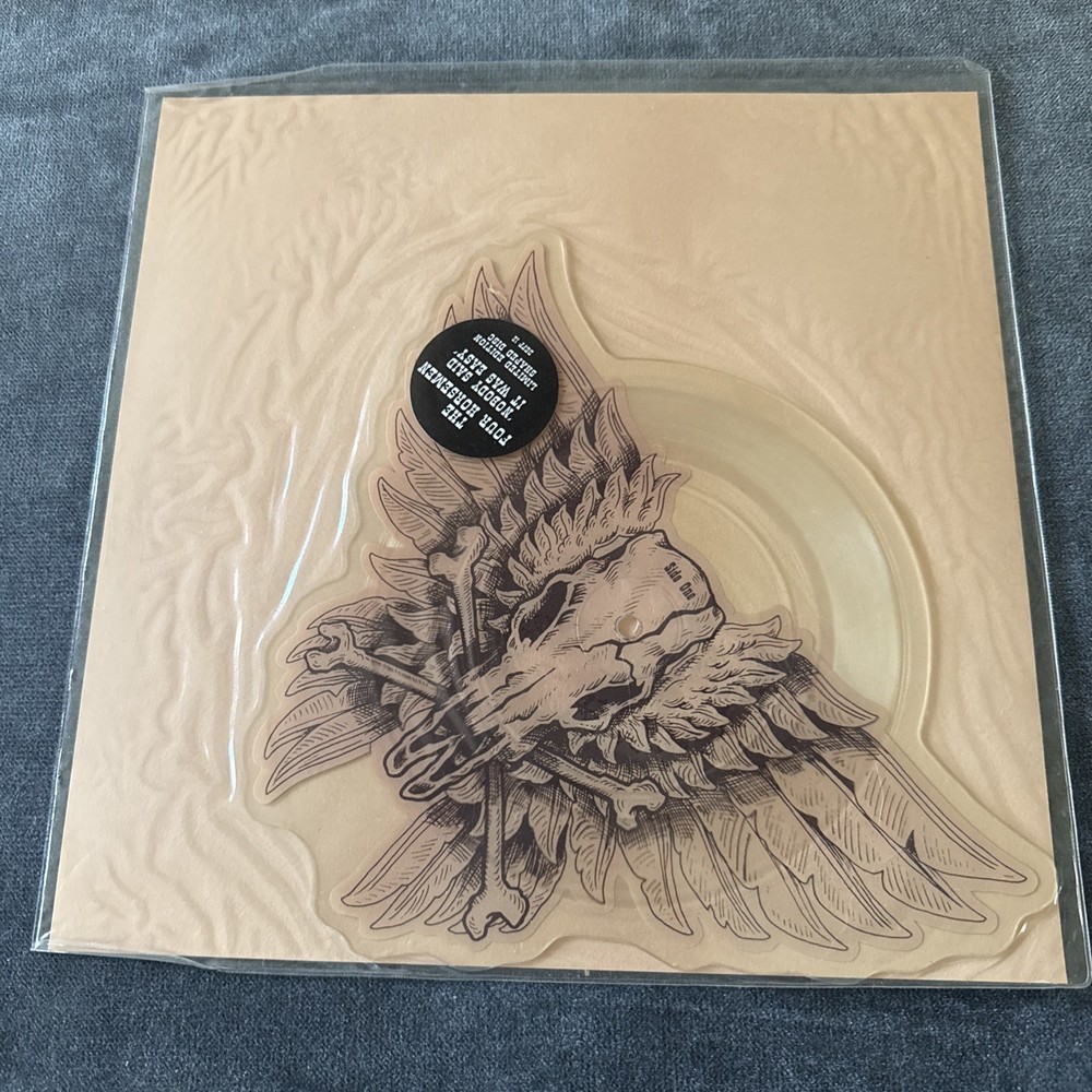 The Four Horsemen Nobody Said It Was Easy Shaped Vinyl 1991 DEFP12 Rick Rubin