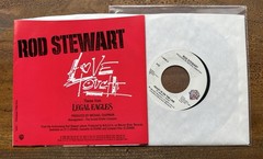 Rod Stewart / Love Touch / 45 w/PS / LEGAL EAGLES Movie /1986 / NEW